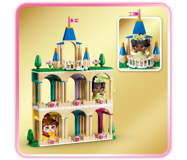 LEGO DISNEY 43291 Mała Bella i Tiana z zamkiem - 1473483 - zdjęcie 8
